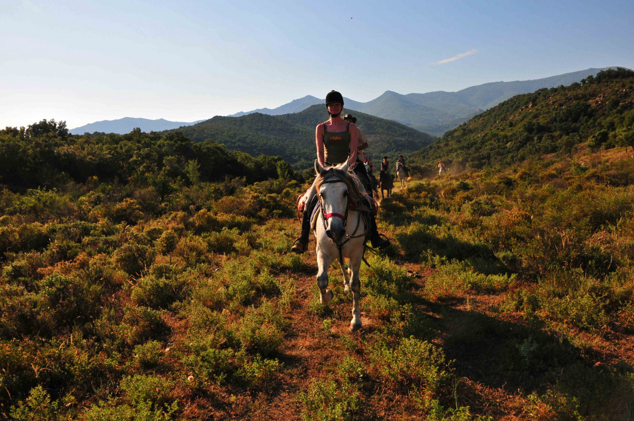 Riding vacations in Spain – Riding and bathing – Travel report